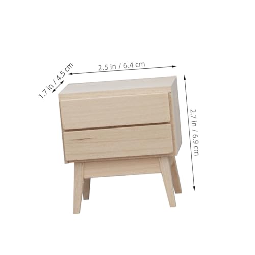 SOPOTUTU Handgefertigtes Miniatur Holz Display Cabinet Puppenhaus Möbel Modell für Wohnzimmer Schlafzimmer Dekor Kompakt Tragbar Detailreich Gestaltetes Miniaturhaus Zubehör für Stilvolles SOPOTUTU Handgefertigtes Miniatur Holz Display Cabinet Puppenhaus Möbel Modell für Wohnzimmer Schlafzimmer Dekor Kompakt Tragbar Detailreich Gestaltetes Miniaturhaus Zubehör für Stilvolles von SOPOTUTU