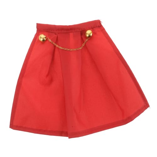 SOPOTUTU Handmodell interaktives Puppen Accessoires Babypuppenzubehör Spielzeugfiguren dekorieren Miniaturkleidung Stoff rot von SOPOTUTU