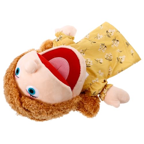 SOPOTUTU Handpuppenspielzeug Puppen Zum Geschichtenerzählen Für Figurenpuppen Realistische Handpuppen Puppen Für Handpuppen Für Handpuppen Für Partys Geschichtenfigurenpuppen Plüsch von SOPOTUTU