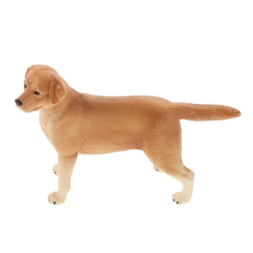 SOPOTUTU Haustier Hundespielzeug Spielzeugfiguren Welpen Tortenaufsatz Miniatur Welpenfiguren Mini Hundefiguren Kleine Dackel Hundespielzeugfigur Golden Retriever Statue von SOPOTUTU