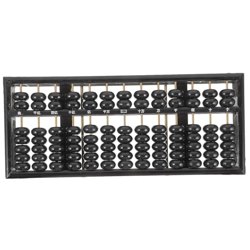 SOPOTUTU Holz Abakus Reihen Perlen aus Massivem Holz mit Metallstäben Leichter Tragbarer Rechenrahmen für Mathe Lernen Chinesischer Traditioneller Abakus für Grundschule und Erwachsene SOPOTUTU Holz Abakus Reihen Perlen aus Massivem Holz mit Metallstäben Leichter Tragbarer Rechenrahmen für Mathe Lernen Chinesischer Traditioneller Abakus für Grundschule und Erwachsene von SOPOTUTU