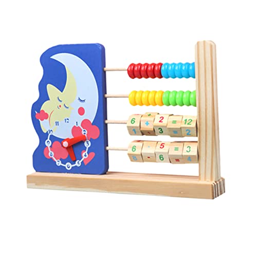 SOPOTUTU Holz Lernspielzeug mit Cartoon Mond Design Pädagogisches Rechenhilfsmittel für Mathematischen Fähigkeiten und Gehirnentwicklung SOPOTUTU Holz Lernspielzeug mit Cartoon Mond Design Pädagogisches Rechenhilfsmittel für Mathematischen Fähigkeiten und Gehirnentwicklung von SOPOTUTU