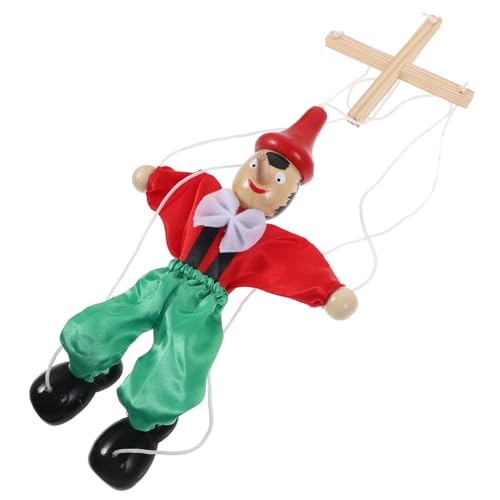 SOPOTUTU Holz Marionette Puppenspielzeug Interaktive Schnurpuppen für Handgefertigt Lebendige Farben Fördert Kreativität und Fingerfertigkeit für Theateraufführungen Zufällige Farbe SOPOTUTU Holz Marionette Puppenspielzeug Interaktive Schnurpuppen für Handgefertigt Lebendige Farben Fördert Kreativität und Fingerfertigkeit für Theateraufführungen Zufällige Farbe von SOPOTUTU