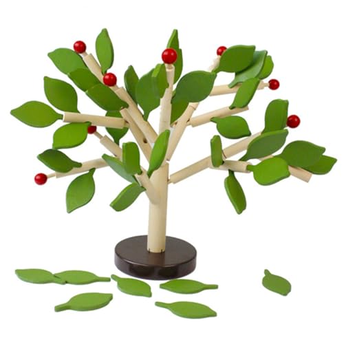 SOPOTUTU Holz Puzzle Baum DIY Lernspielzeug Handmade Jigsaw für Jungen Mädchen Ab Jahren Kreatives Pädagogisches Bauspielzeug von SOPOTUTU