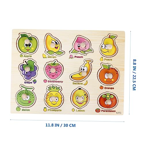 SOPOTUTU Holz Puzzle für Kleinkinder Motorisches Lernspielzeug aus Langlebigem Holz Pädagogisches Jigsaw Puzzle für Jungen und Mädchen Kreativität SOPOTUTU Holz Puzzle für Kleinkinder Motorisches Lernspielzeug aus Langlebigem Holz Pädagogisches Jigsaw Puzzle für Jungen und Mädchen Kreativität von SOPOTUTU