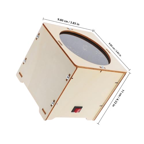 SOPOTUTU Holz Sternenhimmel Projektor DIY LED Nachtlicht für Kinderzimmer Handgefertigtes Sternlicht Modell zur Praktischen Wissenschaftserfahrung Fördert Neugier Lernspielzeug von SOPOTUTU