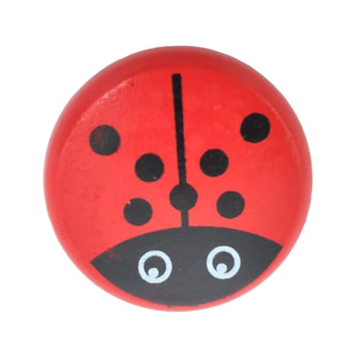 SOPOTUTU Holz Yo Yo Outdoor Fingerball mit Ladybird Design Sicheres Langlebiges Kinderhandspielzeug Koordination und Reaktionsfähigkeit Tragbar und Leicht für Kleinkinder SOPOTUTU Holz Yo Yo Outdoor Fingerball mit Ladybird Design Sicheres Langlebiges Kinderhandspielzeug Koordination und Reaktionsfähigkeit Tragbar und Leicht für Kleinkinder von SOPOTUTU