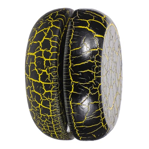 SOPOTUTU Holz Yo yo für Rissmuster Robustes Kleines Fingerball Lernspielzeug Tragbar und Stoßfest Pädagogisch für Jungen und Mädchen als Geschenk von SOPOTUTU
