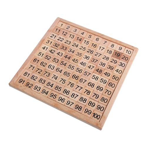 SOPOTUTU Holz Zahlenpuzzle Montessori Lernspielzeug für Vorschule Frühe Bildung Spielerisches Zahlenverständnis und Kognitive Ab Jahre von SOPOTUTU