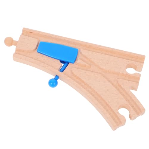SOPOTUTU Holzbahn Erweiterungsschiene Für DIY Eisenbahnbau Fördert Geschicklichkeit Und Kreativität Ergänzung Für Holzspielzeug Und Bahngleise SOPOTUTU Holzbahn Erweiterungsschiene Für DIY Eisenbahnbau Fördert Geschicklichkeit Und Kreativität Ergänzung Für Holzspielzeug Und Bahngleise von SOPOTUTU