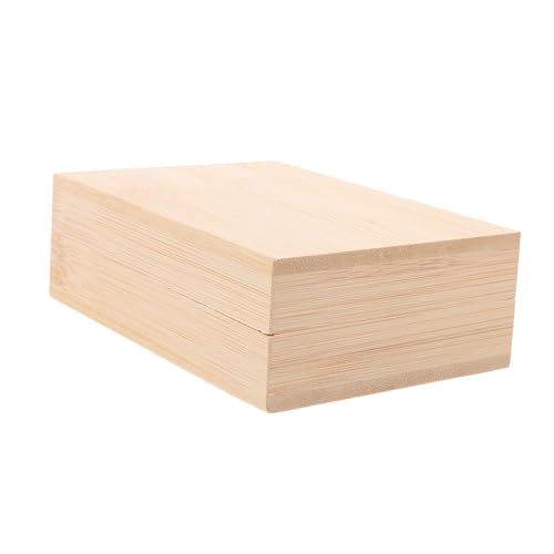 SOPOTUTU Holzbox für Spielkarten mit Glatten Kanten Wasserfest und Rostfrei Kompakte Aufbewahrung für Spielzeugkarten Leicht und Staubgeschützt für Unterwegs und Täglichen Gebrauch von SOPOTUTU