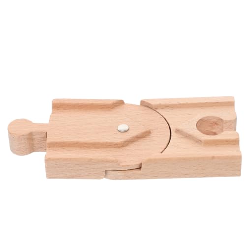 SOPOTUTU Holzeisenbahn Schienen Zubehör aus Holz Gleis Erweiterung mit Weiche Kreatives für DIY Zugstrecke Fördert Feinmotorik und Fantasie Kompatibel mit Holz Zug Schienen Systemen SOPOTUTU Holzeisenbahn Schienen Zubehör aus Holz Gleis Erweiterung mit Weiche Kreatives für DIY Zugstrecke Fördert Feinmotorik und Fantasie Kompatibel mit Holz Zug Schienen Systemen von SOPOTUTU