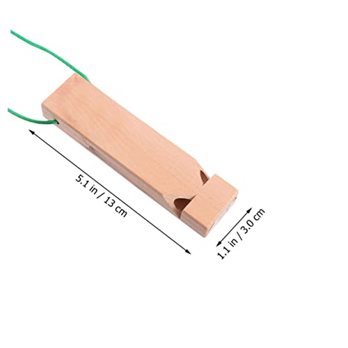 SOPOTUTU Holzpfeife Zug Pfeife DIY Musikinstrument Naturbelassen Holzspielzeug Partyspaß Fördert Hörvermögen Kreativität für Mädchen Jungen Zufällige Farbe Zufällige Farbe von SOPOTUTU