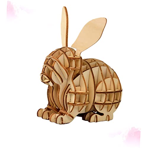 SOPOTUTU Holzpuzzle Kaninchen Spielerisch Handgefertigt Sicher Poliert Pädagogisch Feinmotorik Kreatives Lernspielzeug SOPOTUTU Holzpuzzle Kaninchen Spielerisch Handgefertigt Sicher Poliert Pädagogisch Feinmotorik Kreatives Lernspielzeug von SOPOTUTU