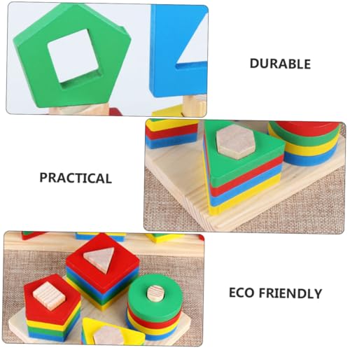 SOPOTUTU Holzspielzeug Geometrische Bausteine Pädagogisch Fördernd für Ab Monate und Sicher Verarbeitet Hand Auge koordination und Vorstellungskraft SOPOTUTU Holzspielzeug Geometrische Bausteine Pädagogisch Fördernd für Ab Monate und Sicher Verarbeitet Hand Auge koordination und Vorstellungskraft von SOPOTUTU