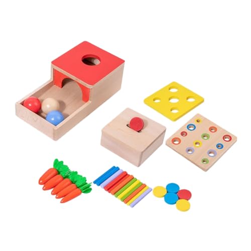 SOPOTUTU Holzspielzeug Motorikspielzeug für Kleinkinder Montessori Lernspielzeug zur Hand Auge Koordination Feinmotorisches Kompaktes Sensorikspielzeug Langlebig und Pädagogisch SOPOTUTU Holzspielzeug Motorikspielzeug für Kleinkinder Montessori Lernspielzeug zur Hand Auge Koordination Feinmotorisches Kompaktes Sensorikspielzeug Langlebig und Pädagogisch von SOPOTUTU