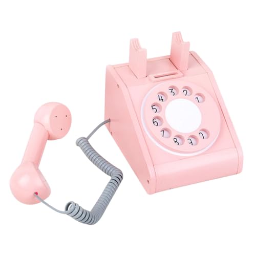 SOPOTUTU Holzspielzeug Telefon Retro Simuliertes Festnetztelefon Pädagogisch Buntes Tasten Design Frühförderung Interaktives Lernspielzeug Jungen Mädchen SOPOTUTU Holzspielzeug Telefon Retro Simuliertes Festnetztelefon Pädagogisch Buntes Tasten Design Frühförderung Interaktives Lernspielzeug Jungen Mädchen von SOPOTUTU