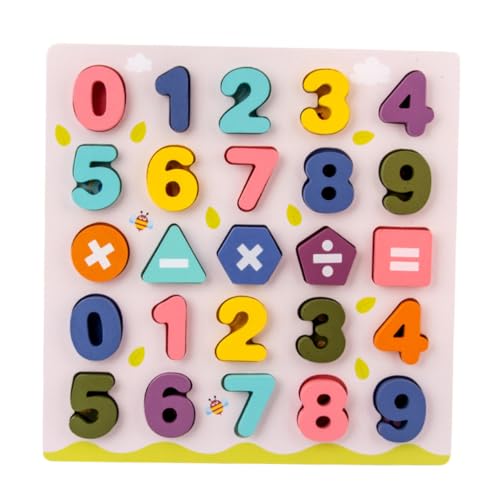 SOPOTUTU Inlay aus Bunte Zahlen Bausteine für Kleinkinder Kognitive Lernblöcke Form und Farberkennung Motorische Entwicklung Sicher und Langlebig SOPOTUTU Inlay aus Bunte Zahlen Bausteine für Kleinkinder Kognitive Lernblöcke Form und Farberkennung Motorische Entwicklung Sicher und Langlebig von SOPOTUTU