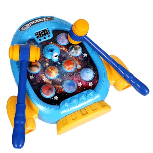 SOPOTUTU Interaktives Hämmer für Elektronisches Themen Hämmer Fördert Rhythmus und Koordination Sicheres Kunststoffmaterial für Kleinkinder und Vorschulkinder SOPOTUTU Interaktives Hämmer für Elektronisches Themen Hämmer Fördert Rhythmus und Koordination Sicheres Kunststoffmaterial für Kleinkinder und Vorschulkinder von SOPOTUTU