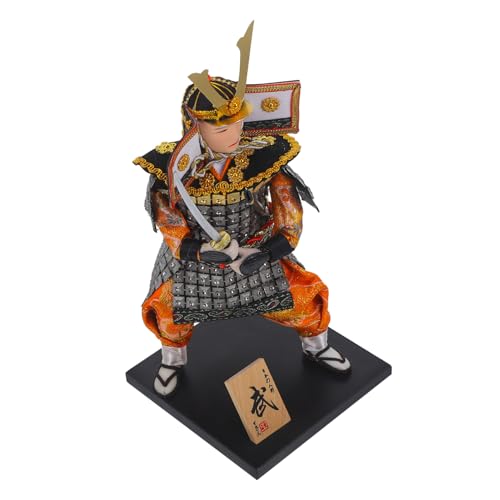 SOPOTUTU Japanische Samurai Puppe Detailreiche Figur für Tischdekoration Japanisches Sammlerstück Samurai Kultur SOPOTUTU Japanische Samurai Puppe Detailreiche Figur für Tischdekoration Japanisches Sammlerstück Samurai Kultur von SOPOTUTU