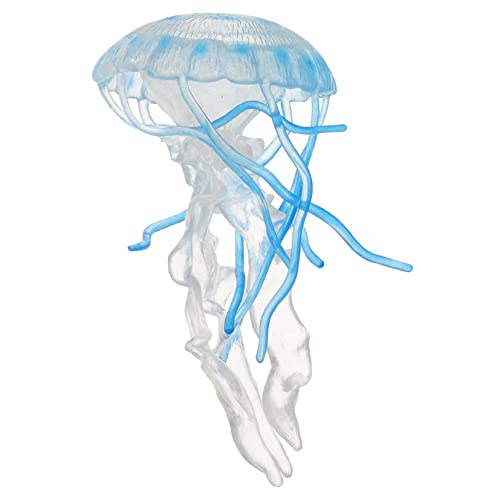 SOPOTUTU Jellyfish Modellfigur für Realistische Quallen Deko für Aquarien Lernspielzeug für Frühe Kognitive Entwicklung Tierfigur für Kreatives und Lernen von SOPOTUTU