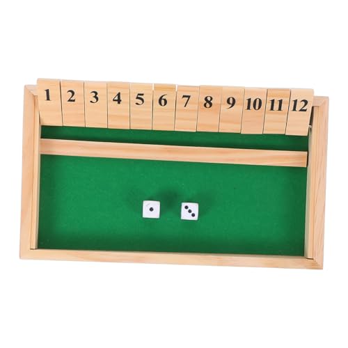 SOPOTUTU Kasten Schachspiel umgeben Familienbrettspiele Brettspiele für Senioren Würfel Brettspiele Holz SOPOTUTU Kasten Schachspiel umgeben Familienbrettspiele Brettspiele für Senioren Würfel Brettspiele Holz von SOPOTUTU