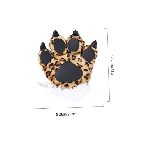 SOPOTUTU Kindergarten Activity Props Cartoon Tier Handschuhe Fingerlose Handschuhe Dekoratives Kostüm Zubehör für Kinderveranstaltungen Gelber Leoparden Stil SOPOTUTU Kindergarten Activity Props Cartoon Tier Handschuhe Fingerlose Handschuhe Dekoratives Kostüm Zubehör für Kinderveranstaltungen Gelber Leoparden Stil von SOPOTUTU
