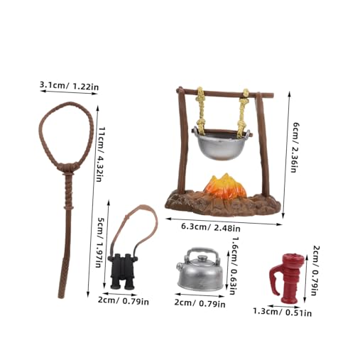 SOPOTUTU Kinderspielzeug Survival Realistisches Miniatur Camping Equipment Outdoor abenteuerspielzeug für Mädchen und Jungen Fördert Teamwork und Naturerfahrung SOPOTUTU Kinderspielzeug Survival Realistisches Miniatur Camping Equipment Outdoor abenteuerspielzeug für Mädchen und Jungen Fördert Teamwork und Naturerfahrung von SOPOTUTU