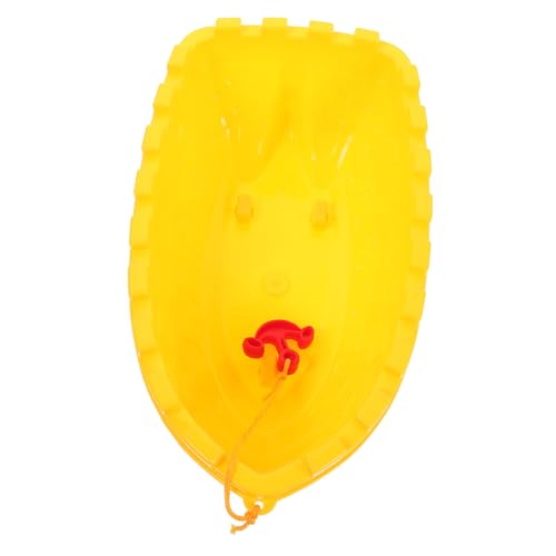 SOPOTUTU Kinderspielzeugboot für strandspielzeug Boot für draußen Spielzeugboot für Wasserspaß Plastikboote zum Badebootspielzeug für Kleinkinder Yellow SOPOTUTU Kinderspielzeugboot für strandspielzeug Boot für draußen Spielzeugboot für Wasserspaß Plastikboote zum Badebootspielzeug für Kleinkinder Yellow von SOPOTUTU