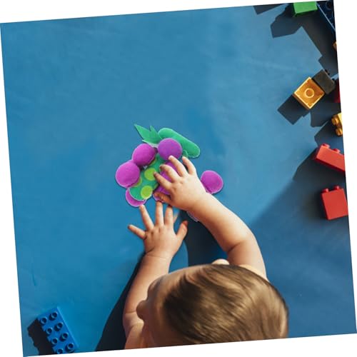 SOPOTUTU Kleines Traubenspielzeug aus Vliesstoff für Montessori Lernspielzeug Leichte Bunte Früchteform zur Feinmotorikförderung und Spielspaß für Mädchen und Jungen SOPOTUTU Kleines Traubenspielzeug aus Vliesstoff für Montessori Lernspielzeug Leichte Bunte Früchteform zur Feinmotorikförderung und Spielspaß für Mädchen und Jungen von SOPOTUTU