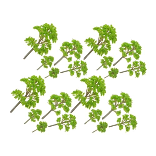 SOPOTUTU Künstliche Miniaturbäume, 20 Stück: Winzige Grüne Modellbäume, Mini-gartenzubehör Für DIY-bastelprojekte, Heimdekoration, Pädagogische Displays von SOPOTUTU