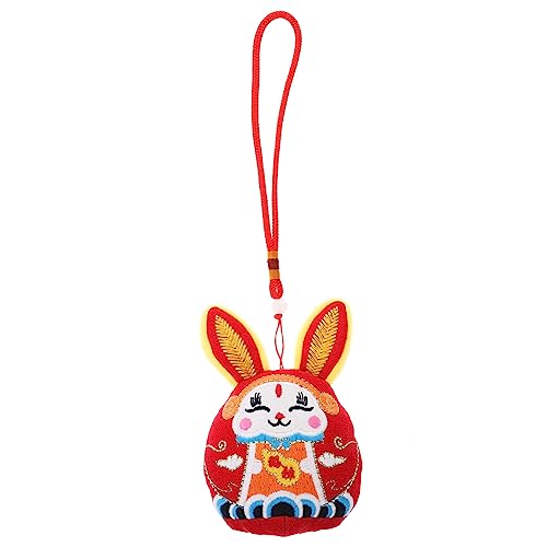 SOPOTUTU Kuscheltier Hängedekoration Rabbit Plüschfigur Niedliches Kaninchen für Jahr des Wohnaccessoire oder Neujahrsdeko für Erwachsene SOPOTUTU Kuscheltier Hängedekoration Rabbit Plüschfigur Niedliches Kaninchen für Jahr des Wohnaccessoire oder Neujahrsdeko für Erwachsene von SOPOTUTU