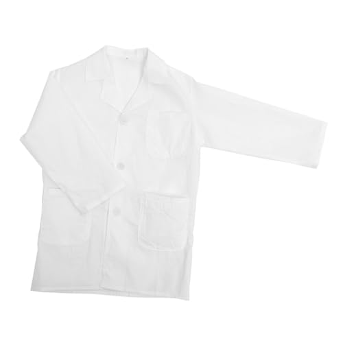 SOPOTUTU Laborkittel aus Polyester baumwoll mischung Waschbar Langärmlig Niedliches Arzt design Vielseitig für Schule Kindergarten Halloween und Kostümpartys Geeignet SOPOTUTU Laborkittel aus Polyester baumwoll mischung Waschbar Langärmlig Niedliches Arzt design Vielseitig für Schule Kindergarten Halloween und Kostümpartys Geeignet von SOPOTUTU