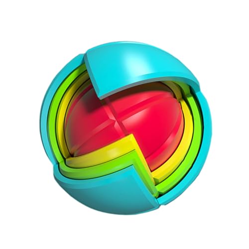 SOPOTUTU Labyrinth Puzzle Ball aus Drehbares Iq Knobelspielzeug für Kreativität Feinmotorik und Konzentration Geeignet für Jungen und Mädchen von SOPOTUTU