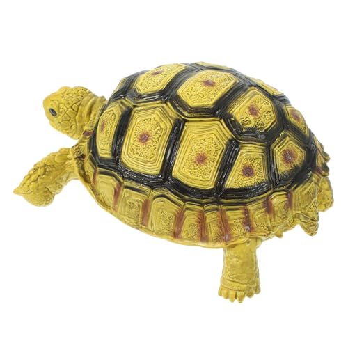 SOPOTUTU Lebensechte Schildkrötenfigur Aus Kunststoff Realistisches Simulationstiermodell Für Garten Und Innendekoration Robustes Für Lernmodell Für Tierwissen von SOPOTUTU