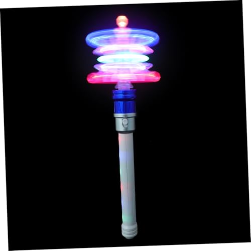 SOPOTUTU Leuchtende für Partys LED Magischer Stab für Bühnenaufführungen Winterfestlichkeiten und Rollenspiele Tragbar und Leicht ohne Batterie von SOPOTUTU