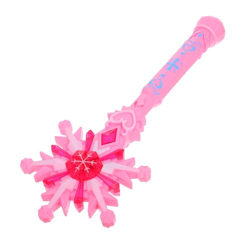 SOPOTUTU Leuchtender Schneeflocken Zauberstab mit Drehbarer Funktion Glitzernder Feenstab für Mädchen für Kostüm Party und Weihnachtsfeiern Robustes Design ohne Batterien SOPOTUTU Leuchtender Schneeflocken Zauberstab mit Drehbarer Funktion Glitzernder Feenstab für Mädchen für Kostüm Party und Weihnachtsfeiern Robustes Design ohne Batterien von SOPOTUTU