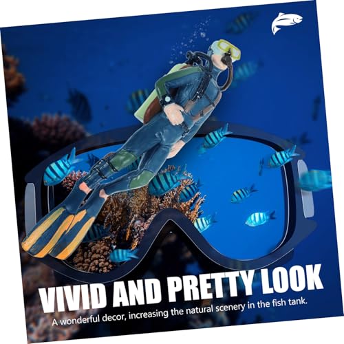 SOPOTUTU Lifelike Taucher Figur Abs Aquarium Deko Langlebig Wasserfest für Fischbecken Gartenteich Büro Dekoration Realistische Miniatur Landschaftsspielzeug SOPOTUTU Lifelike Taucher Figur Abs Aquarium Deko Langlebig Wasserfest für Fischbecken Gartenteich Büro Dekoration Realistische Miniatur Landschaftsspielzeug von SOPOTUTU