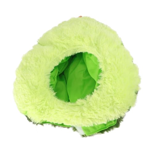SOPOTUTU Lustige Avocado Kopfbedeckung Cartoon Cap für Erwachsene Weiches Kostüm Zubehör für Geburtstags Halloween und Cosplay Partys Auffälliger Partyhut Einfach Anzuziehen Tragen SOPOTUTU Lustige Avocado Kopfbedeckung Cartoon Cap für Erwachsene Weiches Kostüm Zubehör für Geburtstags Halloween und Cosplay Partys Auffälliger Partyhut Einfach Anzuziehen Tragen von SOPOTUTU