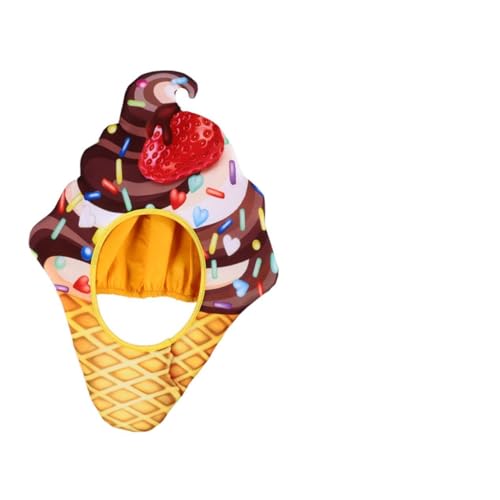 SOPOTUTU Lustiger Eiscreme hut für Erwachsene Dekorative Food party kopfbedeckung Wiederverwendbar Bequem für Karneval Halloween Kostüm party und Fotoshootings SOPOTUTU Lustiger Eiscreme hut für Erwachsene Dekorative Food party kopfbedeckung Wiederverwendbar Bequem für Karneval Halloween Kostüm party und Fotoshootings von SOPOTUTU