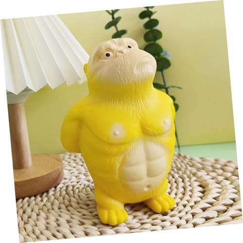 SOPOTUTU Lustiges Cartoon Gorilla Squeeze aus PU Stressabbau Decompression Toy Kleines Antistress für Erwachsene für Partygeschenke und Sensorische Entspannung SOPOTUTU Lustiges Cartoon Gorilla Squeeze aus PU Stressabbau Decompression Toy Kleines Antistress für Erwachsene für Partygeschenke und Sensorische Entspannung von SOPOTUTU