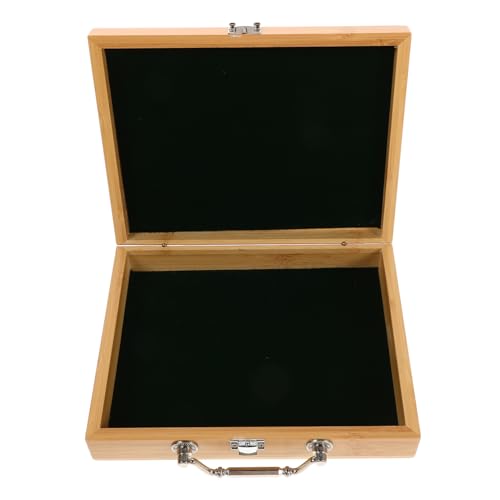 SOPOTUTU Mahjong Organizer aus Holz Vintage Mahjong Box mit Stauraum für Spielsteine für Reisen und Partys zur Aufbewahrung und Organisation SOPOTUTU Mahjong Organizer aus Holz Vintage Mahjong Box mit Stauraum für Spielsteine für Reisen und Partys zur Aufbewahrung und Organisation von SOPOTUTU