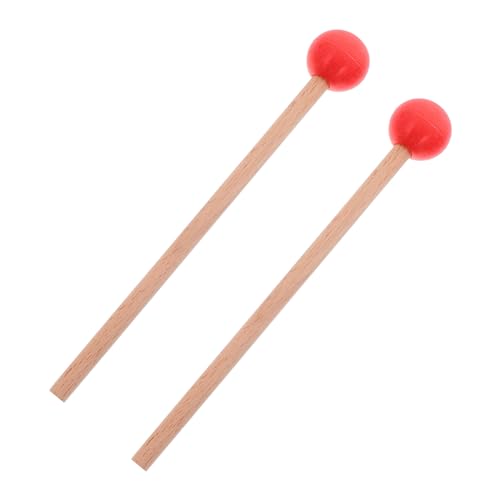 SOPOTUTU Marimbaschlägel Rot Percussion Mallets mit Komfortablem Griff rutschfest und Stabil Geeignet für Marimba Xylophon und Schlaginstrumente für Musikliebhaber und Anfänger SOPOTUTU Marimbaschlägel Rot Percussion Mallets mit Komfortablem Griff rutschfest und Stabil Geeignet für Marimba Xylophon und Schlaginstrumente für Musikliebhaber und Anfänger von SOPOTUTU
