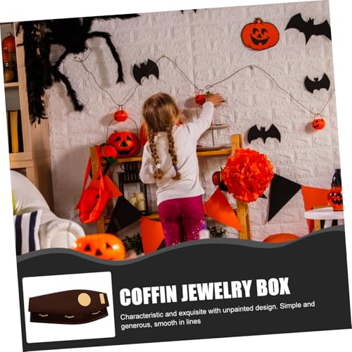 SOPOTUTU Maßstab Antik Stil Kleine Sarg Modell für Puppenhaus Halloween Dekoration Miniatur Möbel Ornament für DIY Mikroszene von SOPOTUTU