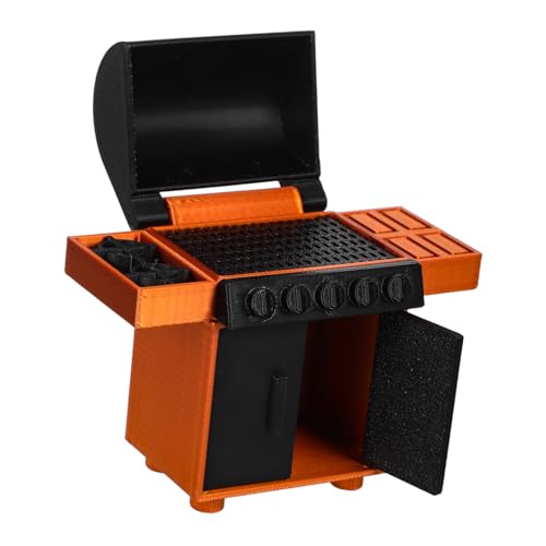 SOPOTUTU Maßstab Detailgetreuer Grill für Puppenhaus Dekoration Camping Szene Zubehör Outdoor SOPOTUTU Maßstab Detailgetreuer Grill für Puppenhaus Dekoration Camping Szene Zubehör Outdoor von SOPOTUTU