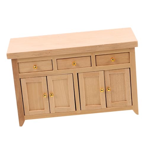 SOPOTUTU Maßstab Holz Miniaturmöbel Realistische Aufbewahrung für Wohnzimmer Vielseitige Dekoration Langlebiges Holzspielzeug SOPOTUTU Maßstab Holz Miniaturmöbel Realistische Aufbewahrung für Wohnzimmer Vielseitige Dekoration Langlebiges Holzspielzeug von SOPOTUTU
