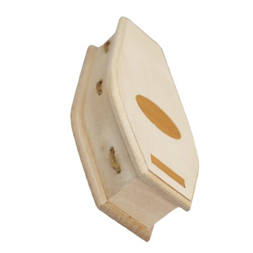 SOPOTUTU Maßstab Holzmöbel Mini Deko Robust Praktisch DIY für Puppenhaus Halloween Haustier Begräbnis von SOPOTUTU