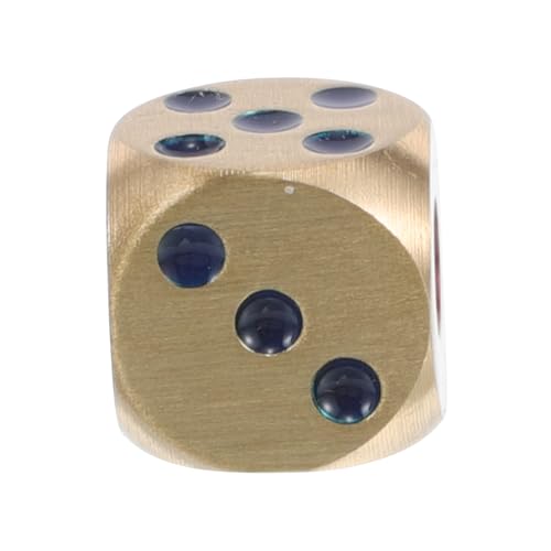 SOPOTUTU Messingwürfel Spielwürfel Perle Rollenspiel Würfel Einzigartige Würfel Professionelle Würfel Einzigartiges Würfeldekor Würfel Ziehen Würfel Basteln Golden SOPOTUTU Messingwürfel Spielwürfel Perle Rollenspiel Würfel Einzigartige Würfel Professionelle Würfel Einzigartiges Würfeldekor Würfel Ziehen Würfel Basteln Golden von SOPOTUTU