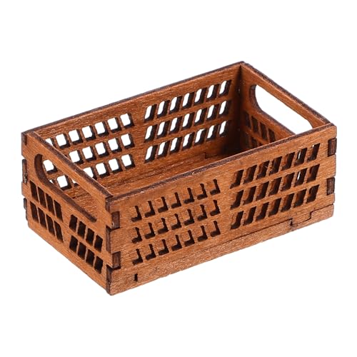 SOPOTUTU Mini Aufbewahrungsbox Aus Holz Korb Kleine Puppenhaus Miniaturen Für Rollenspiel Spielzeugaufbewahrung Dekoration Ornament Puppenzubehör Mini Hauskiste Mini SOPOTUTU Mini Aufbewahrungsbox Aus Holz Korb Kleine Puppenhaus Miniaturen Für Rollenspiel Spielzeugaufbewahrung Dekoration Ornament Puppenzubehör Mini Hauskiste Mini von SOPOTUTU