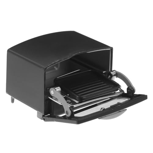 SOPOTUTU Mini Backofen Mini Modell Mini Backspielzeug Miniatur Spielzeugmodell Spielzeughaus Zubehör DIY Puppenhaus Bausatz Mikro Szenen Mini Raumszenen Mini Backofen Modell von SOPOTUTU